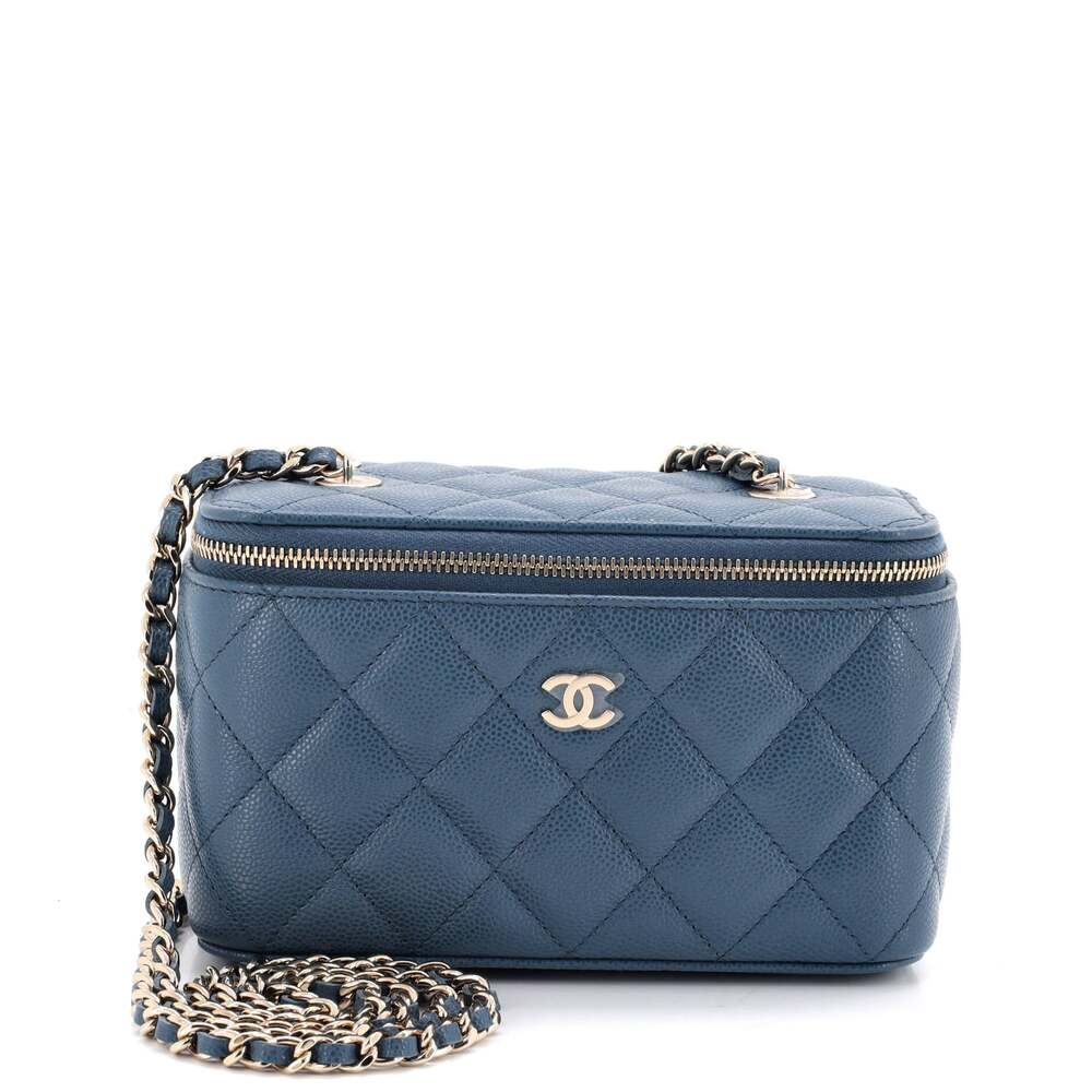 Chanel Classic Vanity Case With Chain #270722C46B